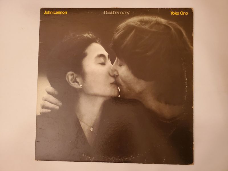 John Lennon & Yoko Ono Double Fantasy vinyl record